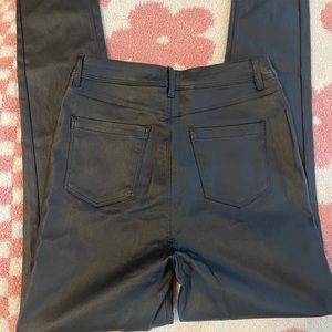 High -rise coated skinny pant Size#M